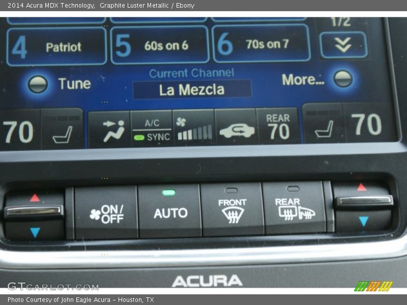 Graphite Luster Metallic / Ebony 2014 Acura MDX Technology