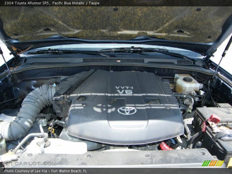 Pacific Blue Metallic / Taupe 2004 Toyota 4Runner SR5
