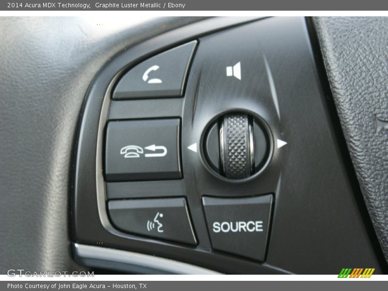 Graphite Luster Metallic / Ebony 2014 Acura MDX Technology
