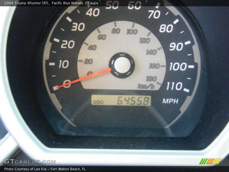 Pacific Blue Metallic / Taupe 2004 Toyota 4Runner SR5