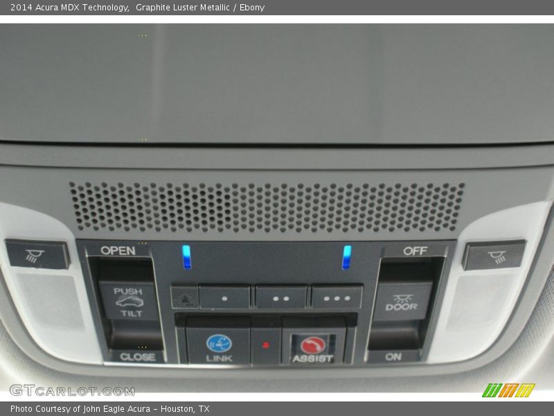 Graphite Luster Metallic / Ebony 2014 Acura MDX Technology