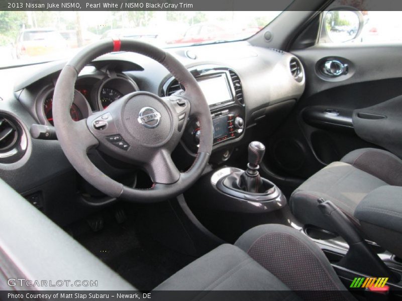  2013 Juke NISMO NISMO Black/Gray Trim Interior