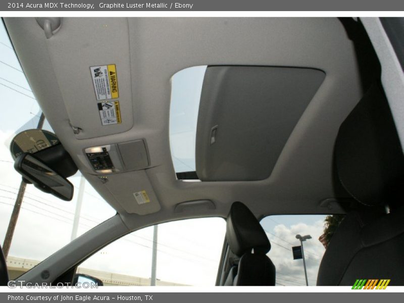 Graphite Luster Metallic / Ebony 2014 Acura MDX Technology