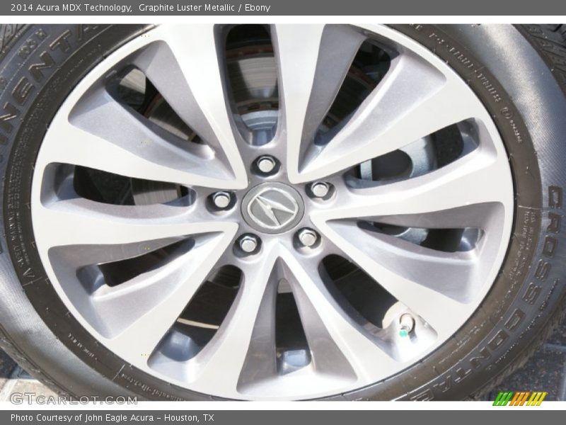 Graphite Luster Metallic / Ebony 2014 Acura MDX Technology