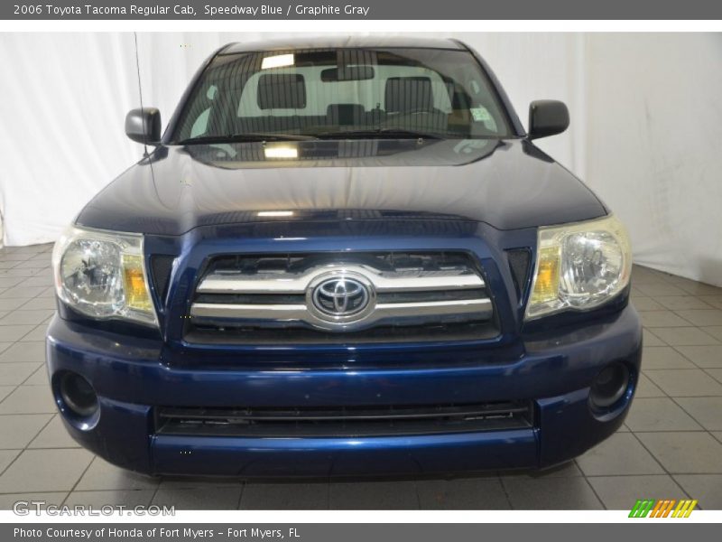 Speedway Blue / Graphite Gray 2006 Toyota Tacoma Regular Cab