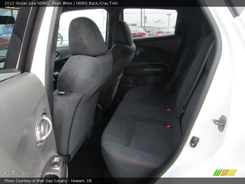 Pearl White / NISMO Black/Gray Trim 2013 Nissan Juke NISMO