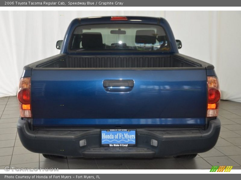 Speedway Blue / Graphite Gray 2006 Toyota Tacoma Regular Cab