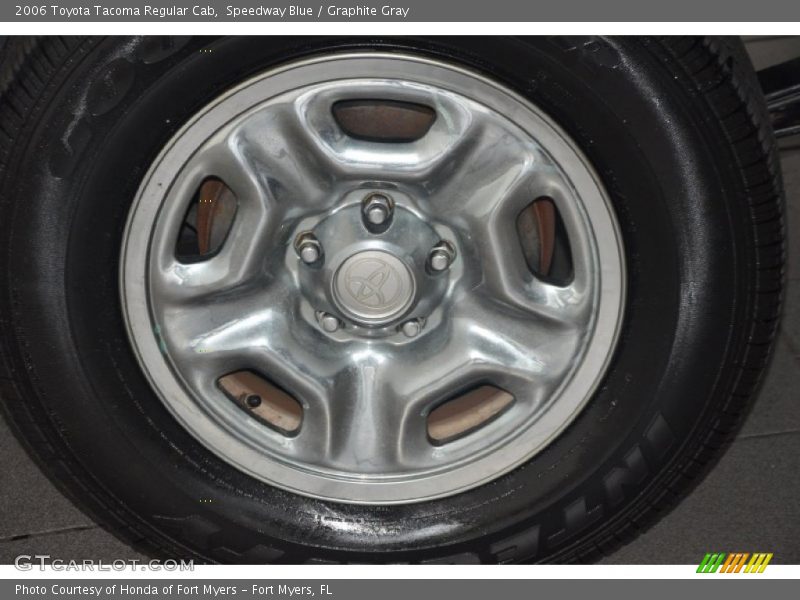 Speedway Blue / Graphite Gray 2006 Toyota Tacoma Regular Cab