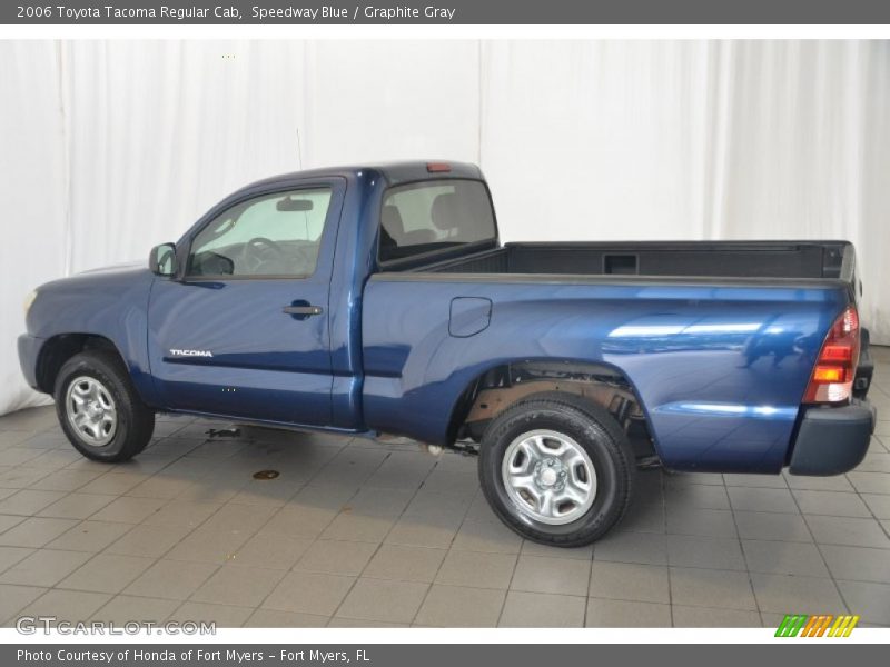 Speedway Blue / Graphite Gray 2006 Toyota Tacoma Regular Cab
