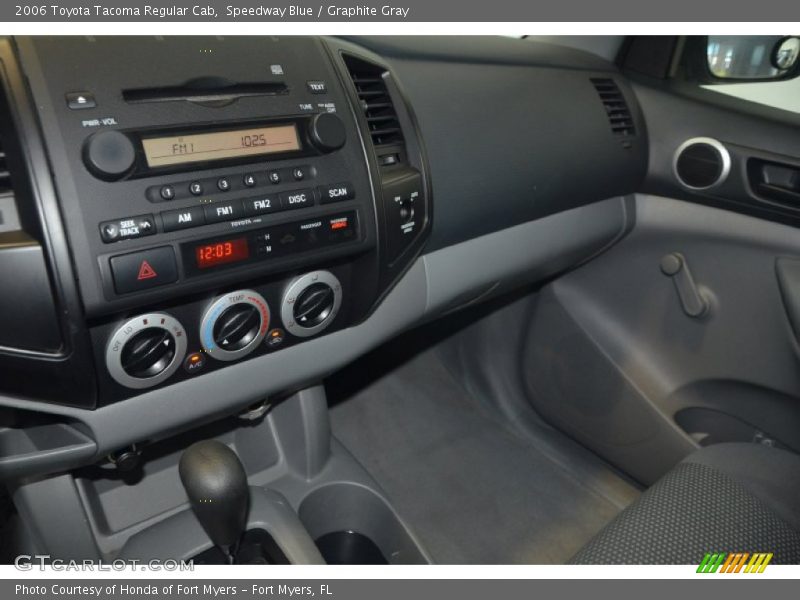 Speedway Blue / Graphite Gray 2006 Toyota Tacoma Regular Cab