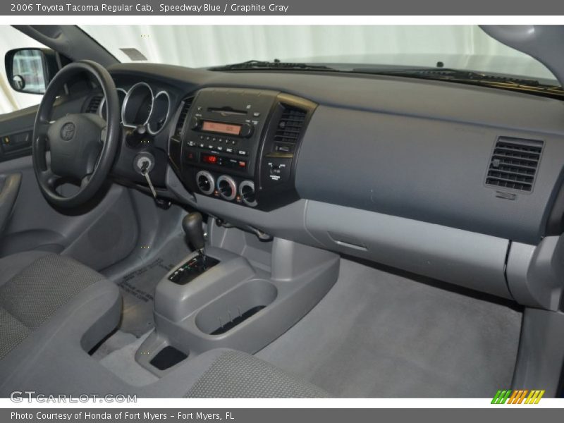 Speedway Blue / Graphite Gray 2006 Toyota Tacoma Regular Cab