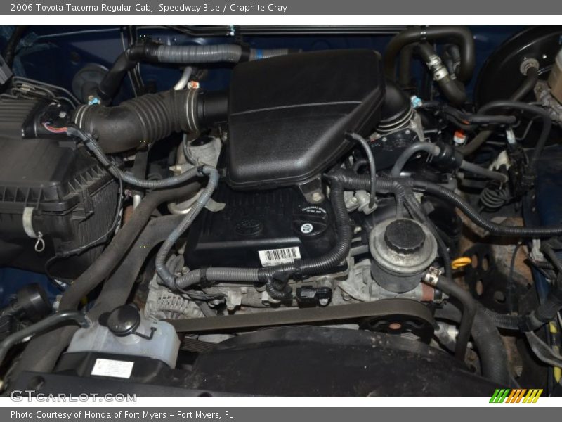 Speedway Blue / Graphite Gray 2006 Toyota Tacoma Regular Cab