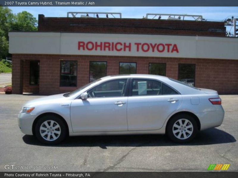 Titanium Metallic / Ash 2007 Toyota Camry Hybrid