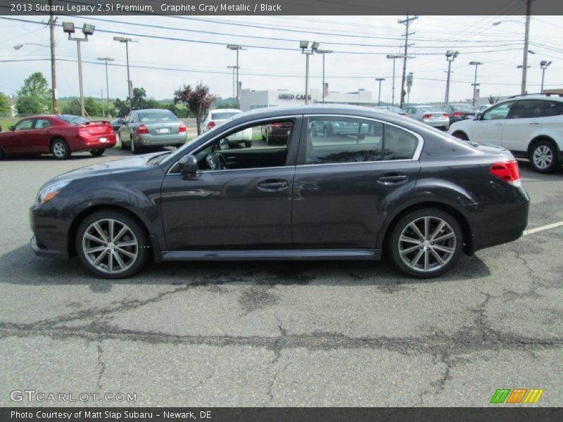 Graphite Gray Metallic / Black 2013 Subaru Legacy 2.5i Premium