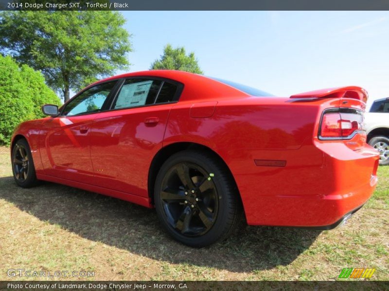 TorRed / Black 2014 Dodge Charger SXT
