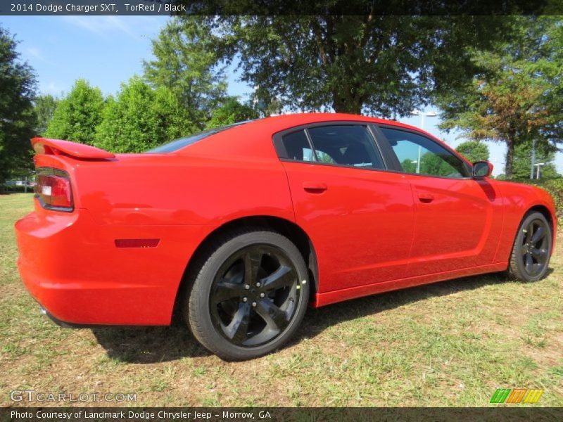 TorRed / Black 2014 Dodge Charger SXT