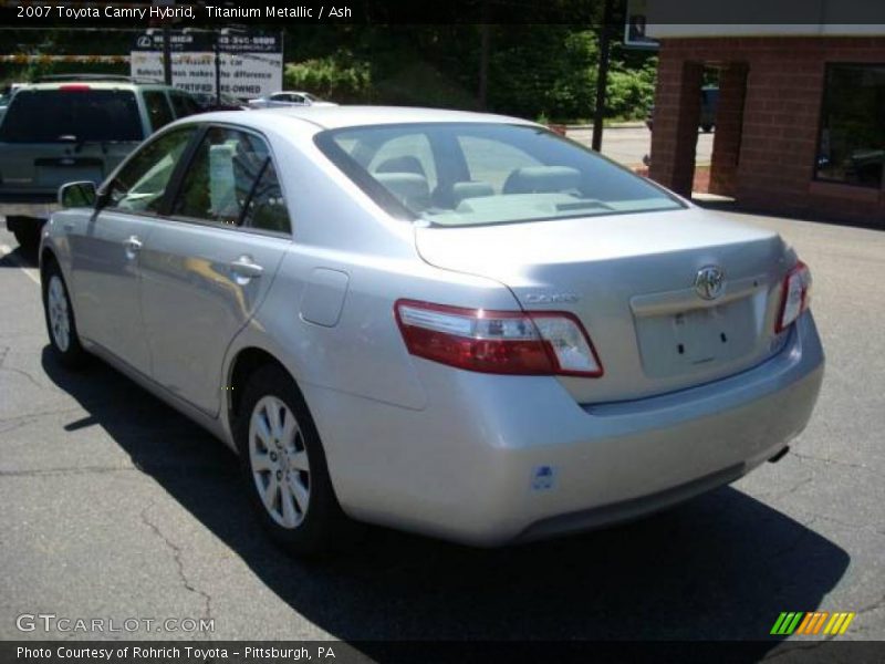 Titanium Metallic / Ash 2007 Toyota Camry Hybrid
