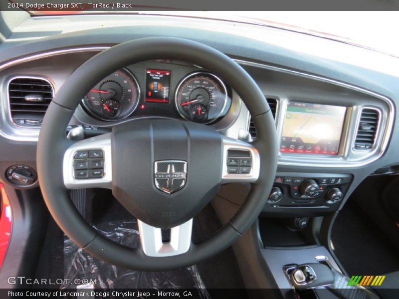 TorRed / Black 2014 Dodge Charger SXT