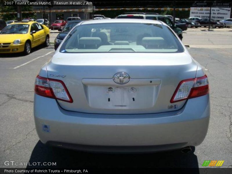 Titanium Metallic / Ash 2007 Toyota Camry Hybrid