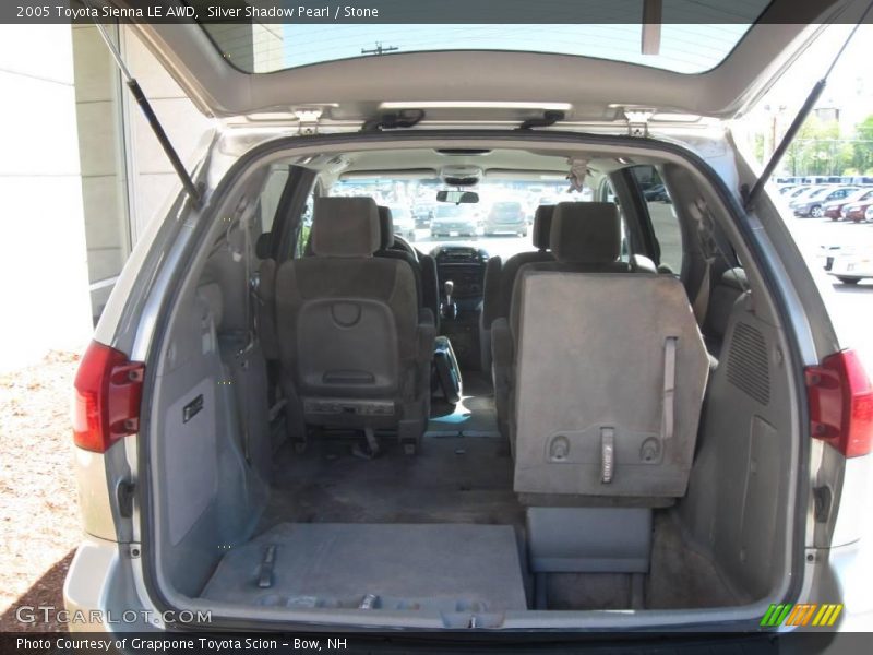 Silver Shadow Pearl / Stone 2005 Toyota Sienna LE AWD