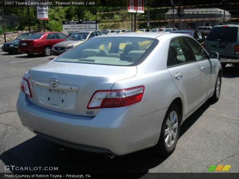 Titanium Metallic / Ash 2007 Toyota Camry Hybrid