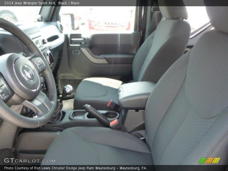 Black / Black 2014 Jeep Wrangler Sport 4x4