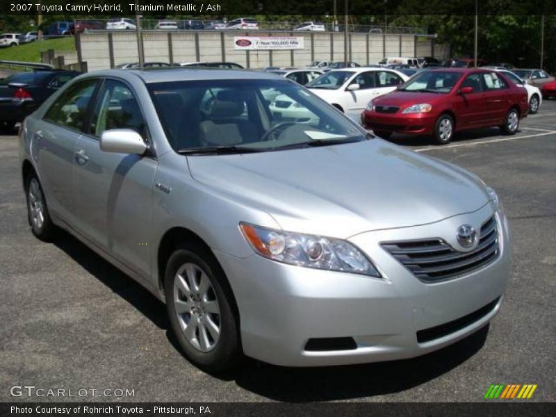 Titanium Metallic / Ash 2007 Toyota Camry Hybrid