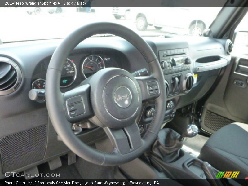 Black / Black 2014 Jeep Wrangler Sport 4x4