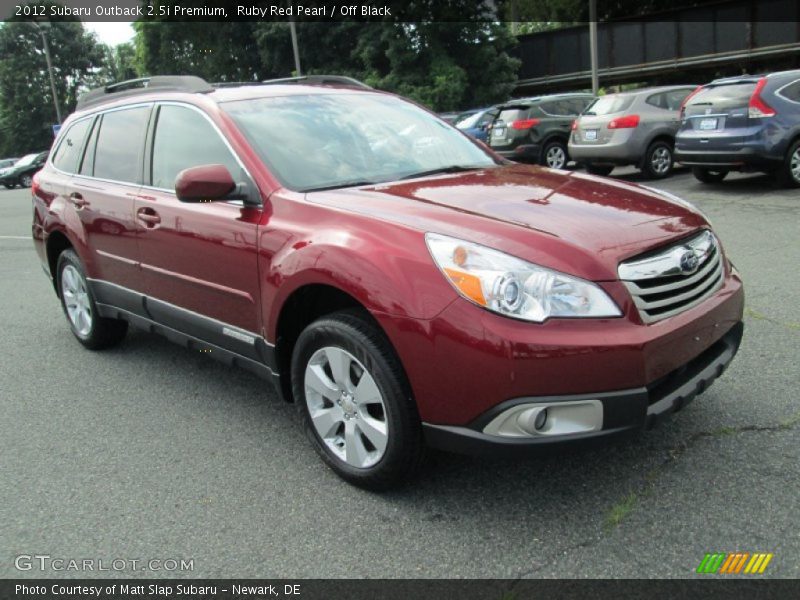  2012 Outback 2.5i Premium Ruby Red Pearl