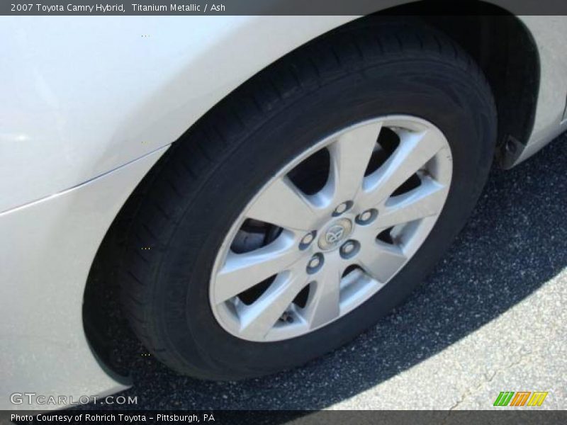 Titanium Metallic / Ash 2007 Toyota Camry Hybrid