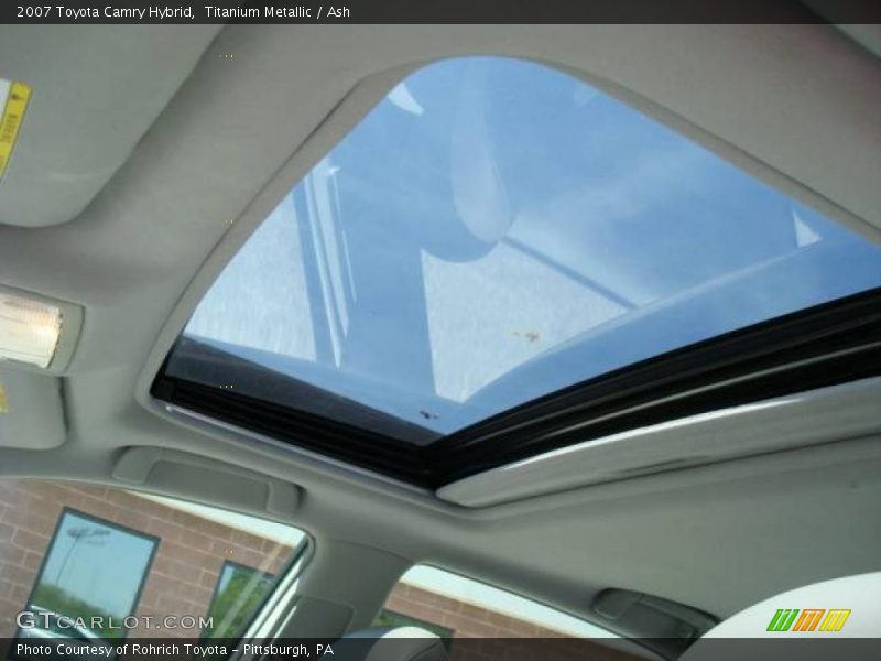 Titanium Metallic / Ash 2007 Toyota Camry Hybrid