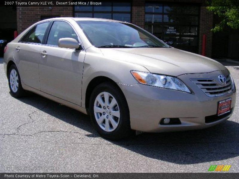 Desert Sand Mica / Bisque 2007 Toyota Camry XLE V6