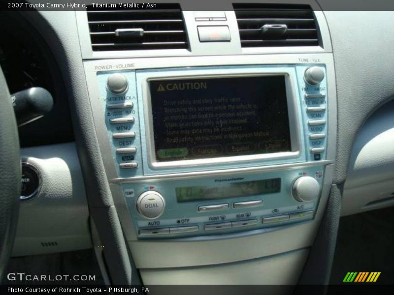 Titanium Metallic / Ash 2007 Toyota Camry Hybrid