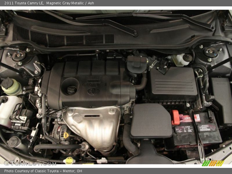 Magnetic Gray Metallic / Ash 2011 Toyota Camry LE