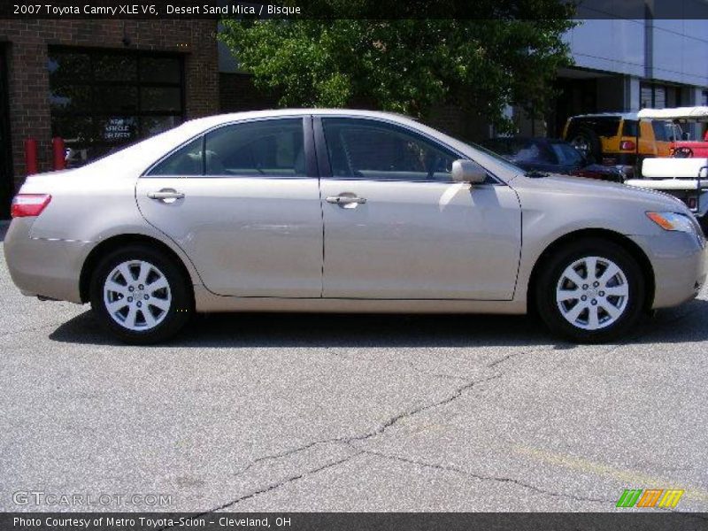Desert Sand Mica / Bisque 2007 Toyota Camry XLE V6