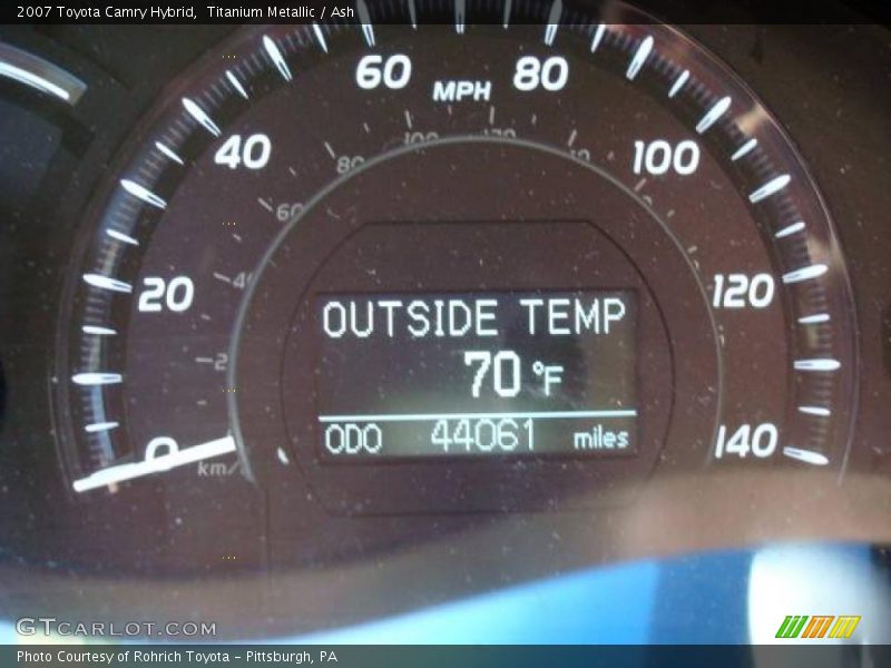 Titanium Metallic / Ash 2007 Toyota Camry Hybrid