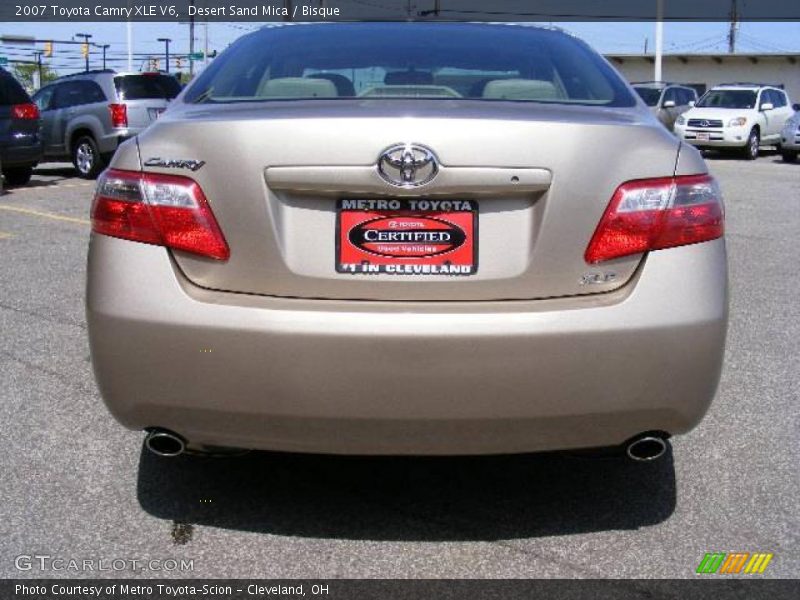 Desert Sand Mica / Bisque 2007 Toyota Camry XLE V6