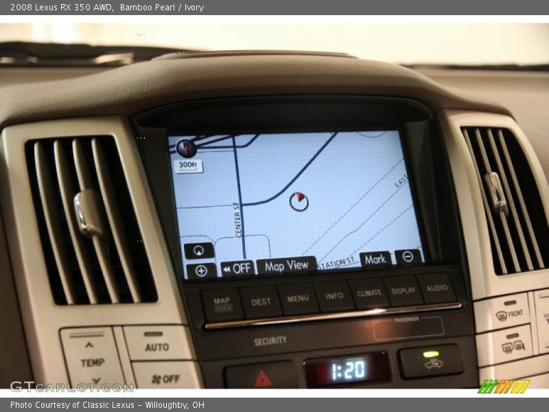 Navigation of 2008 RX 350 AWD