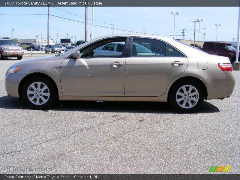 Desert Sand Mica / Bisque 2007 Toyota Camry XLE V6