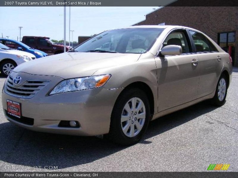 Desert Sand Mica / Bisque 2007 Toyota Camry XLE V6