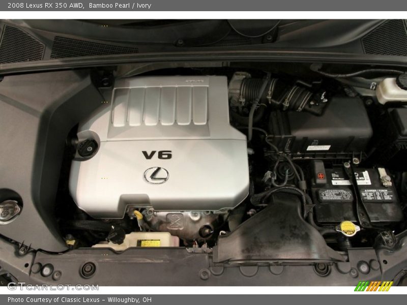  2008 RX 350 AWD Engine - 3.5 Liter DOHC 24-Valve VVT V6