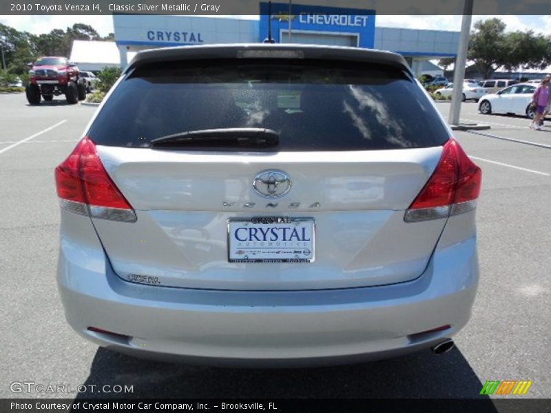 Classic Silver Metallic / Gray 2010 Toyota Venza I4