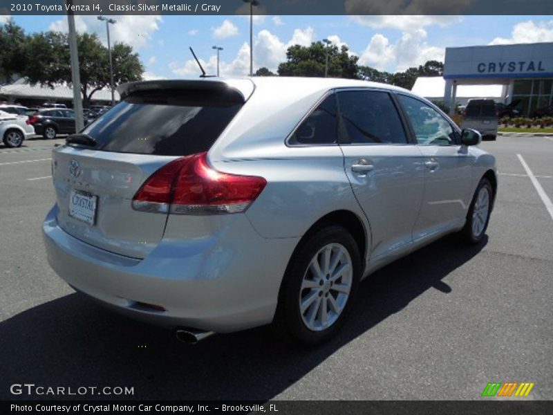 Classic Silver Metallic / Gray 2010 Toyota Venza I4