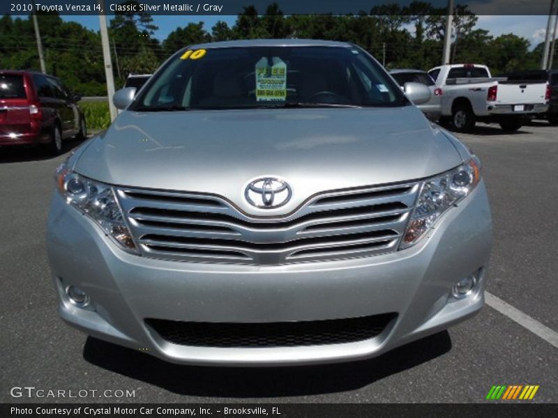 Classic Silver Metallic / Gray 2010 Toyota Venza I4