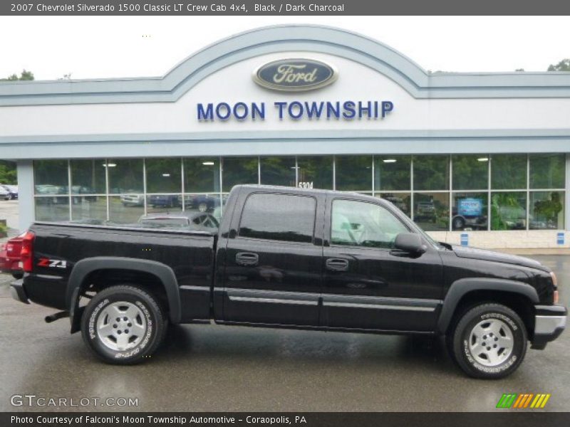 Black / Dark Charcoal 2007 Chevrolet Silverado 1500 Classic LT Crew Cab 4x4