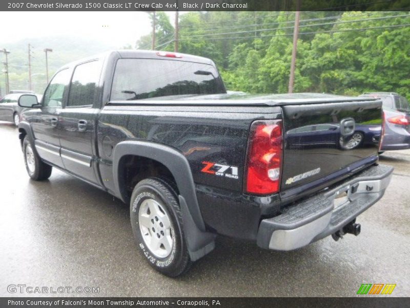 Black / Dark Charcoal 2007 Chevrolet Silverado 1500 Classic LT Crew Cab 4x4