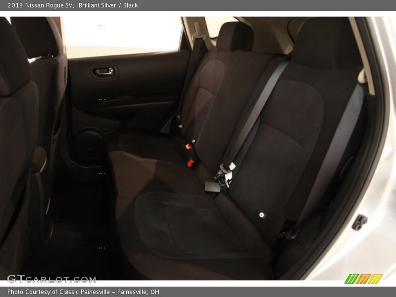 Brilliant Silver / Black 2013 Nissan Rogue SV