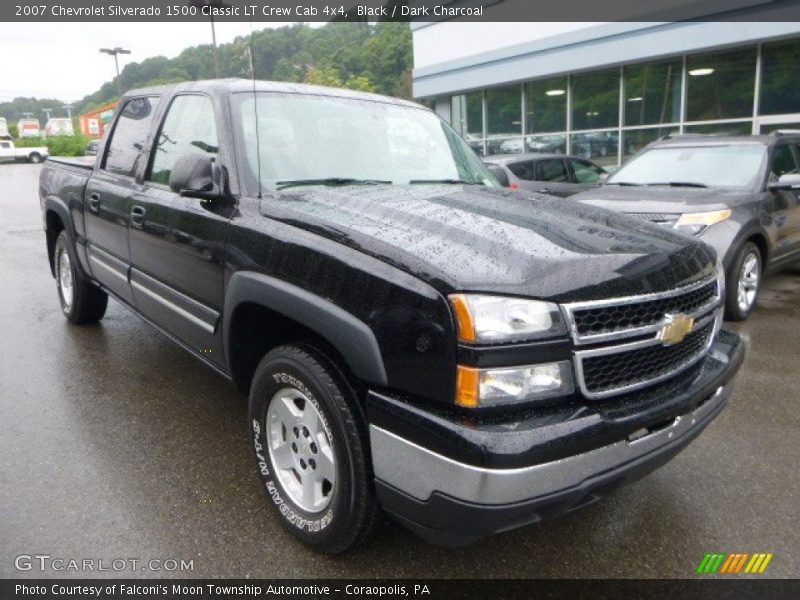 Black / Dark Charcoal 2007 Chevrolet Silverado 1500 Classic LT Crew Cab 4x4