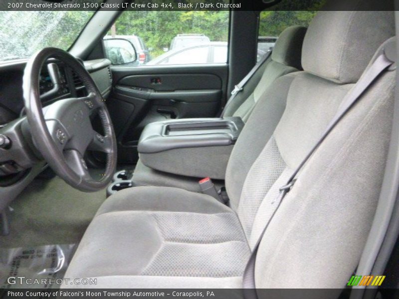 Black / Dark Charcoal 2007 Chevrolet Silverado 1500 Classic LT Crew Cab 4x4