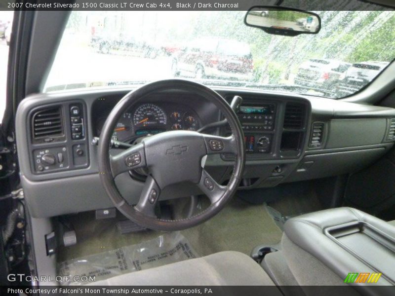 Black / Dark Charcoal 2007 Chevrolet Silverado 1500 Classic LT Crew Cab 4x4
